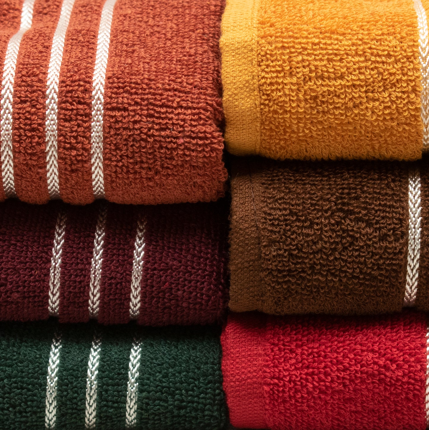 Pack of 6 Poly Cotton Kitchen Terry Towel 400 GSM 35x50 CM