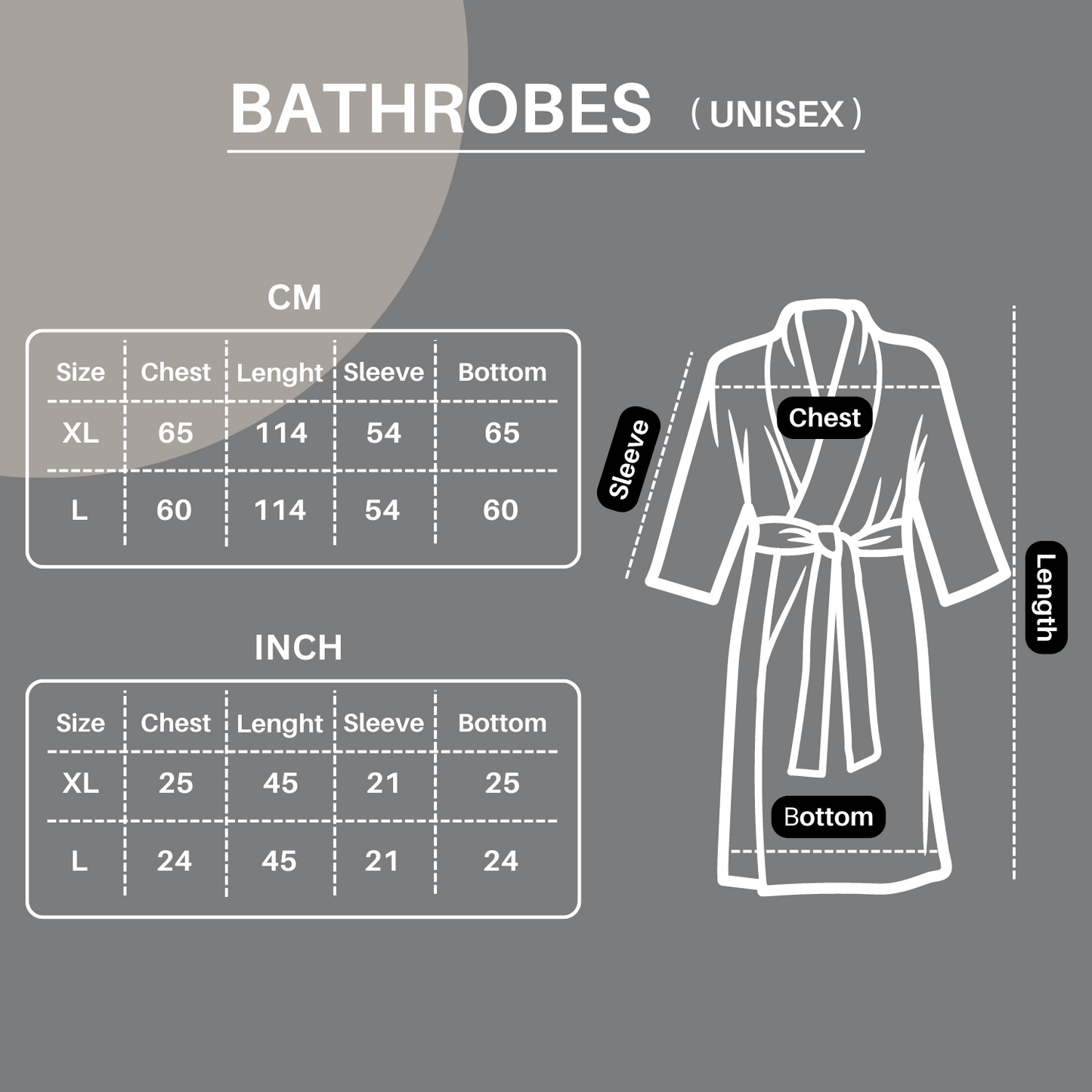 Luxury Plush Unisex Bath Robe Made with Super Soft & Highly Absorbent Microfiber