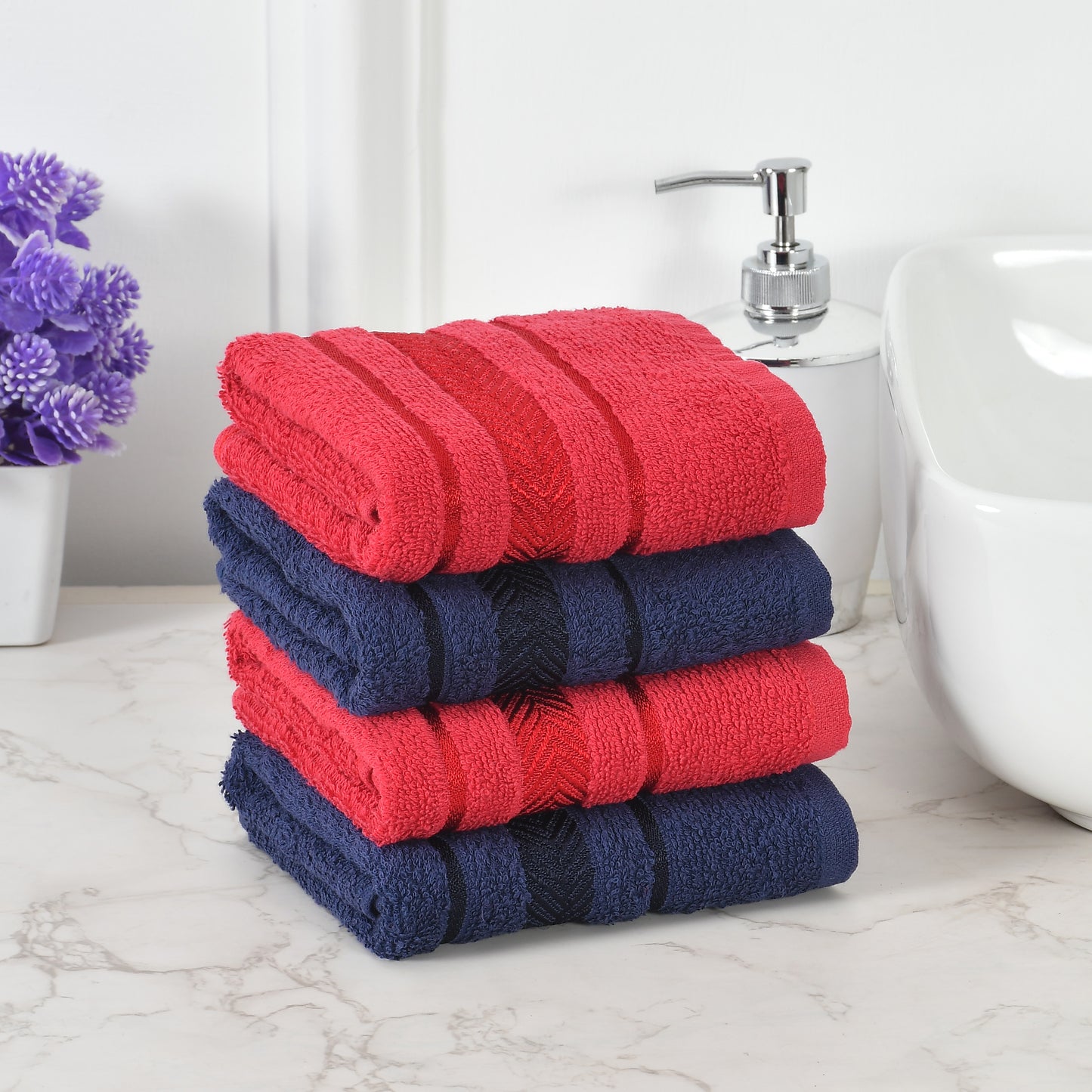 Maple 100% Cotton Hand Towel 450 GSM 16x24 Inches