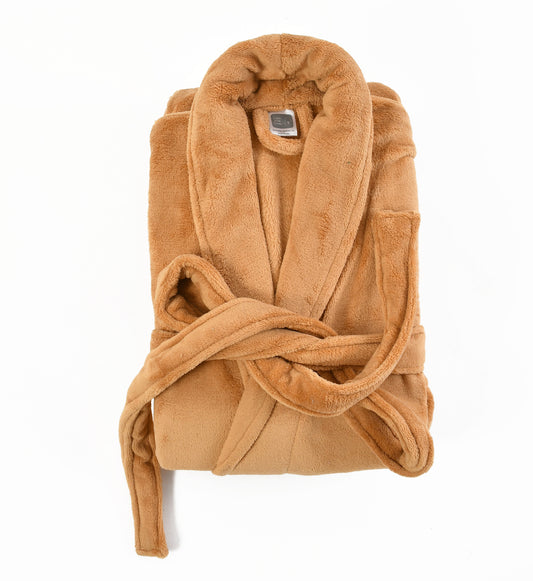 Luxury Plush Unisex Bath Robe Made with Super Soft & Highly Absorbent Microfiber