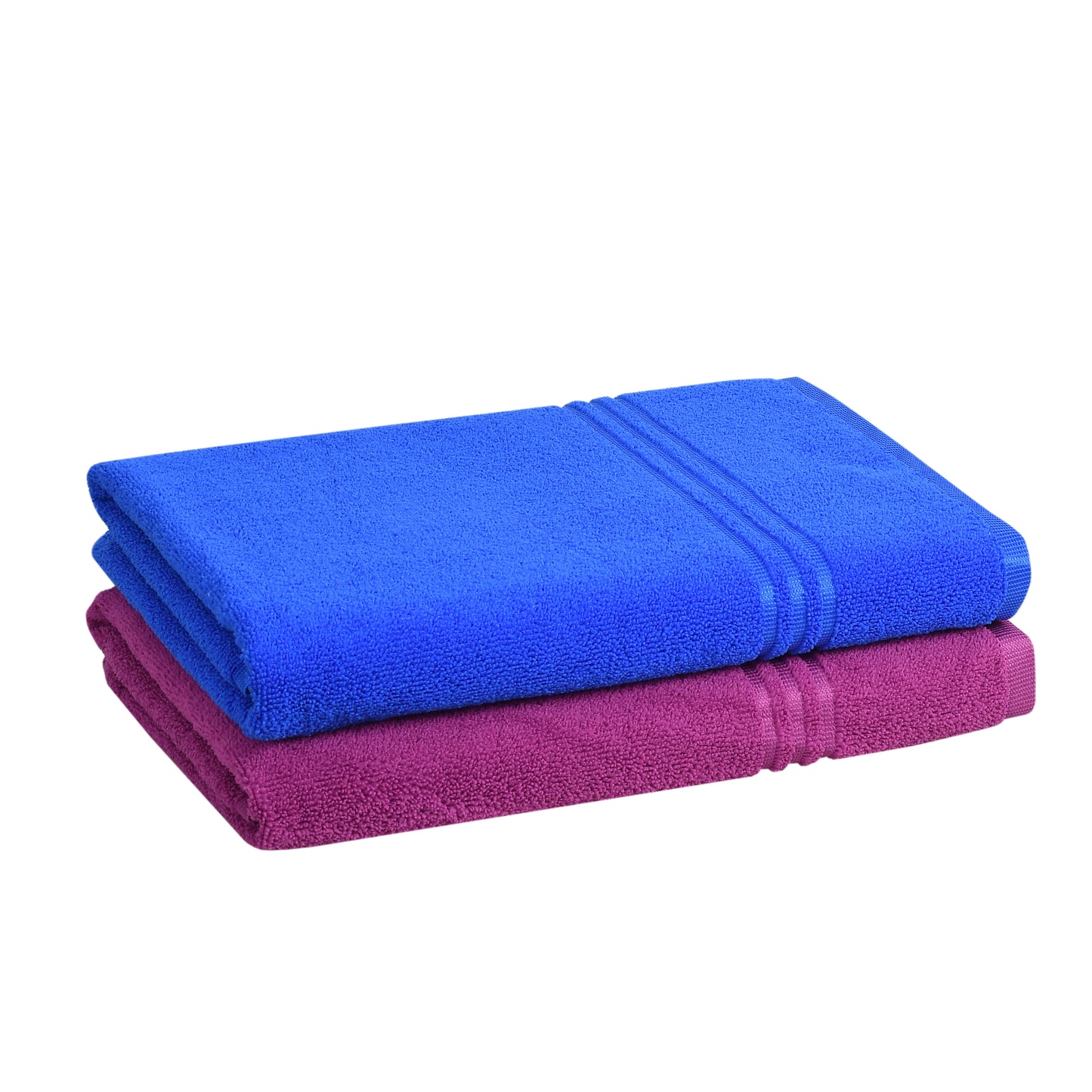 Luster Bath Towel Pack of 2 300 GSM Super Soft Microfiber 70x140 CM