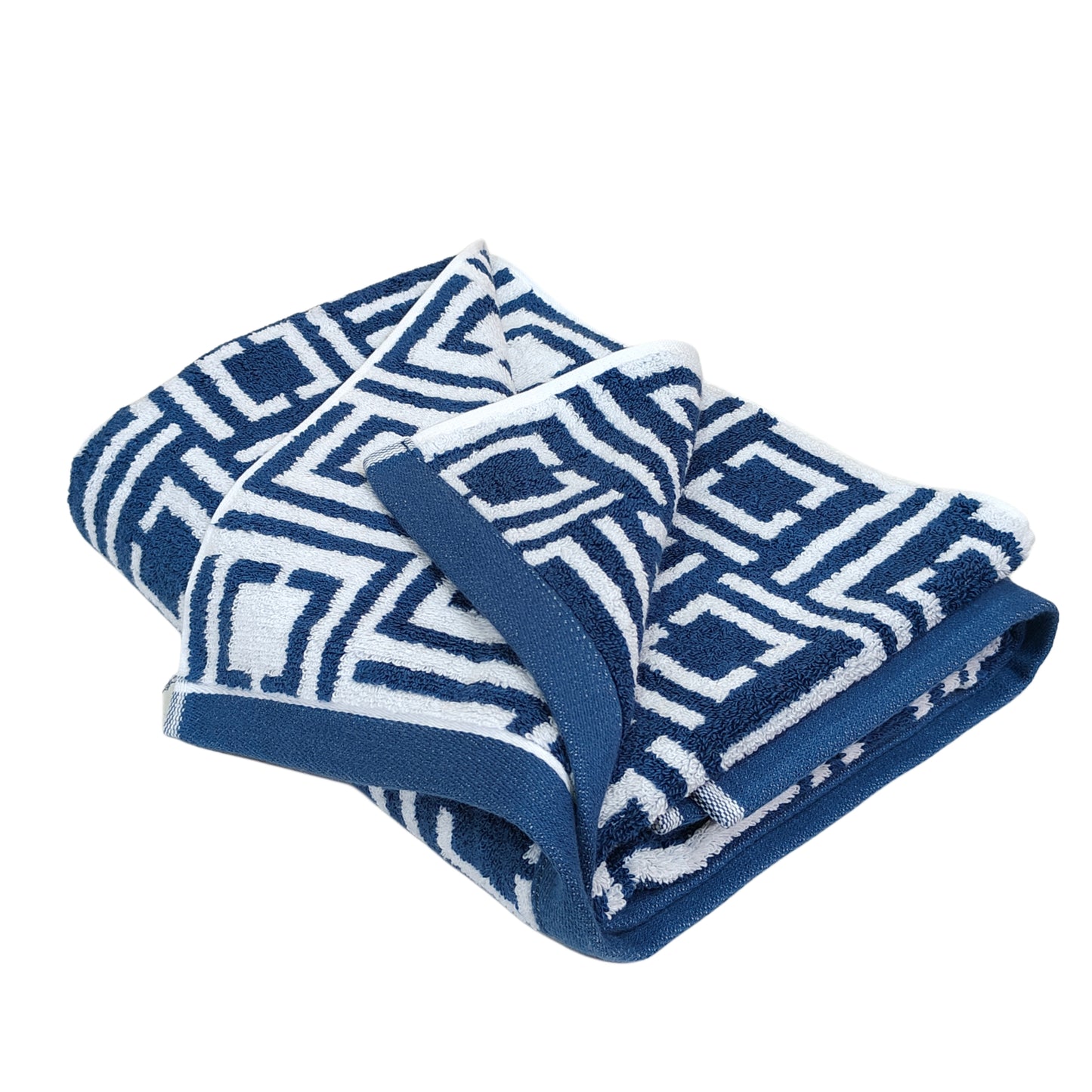 Dual Side 100% Cotton Bath Towel soft, absorbent 650 GSM Large 70x140 cm