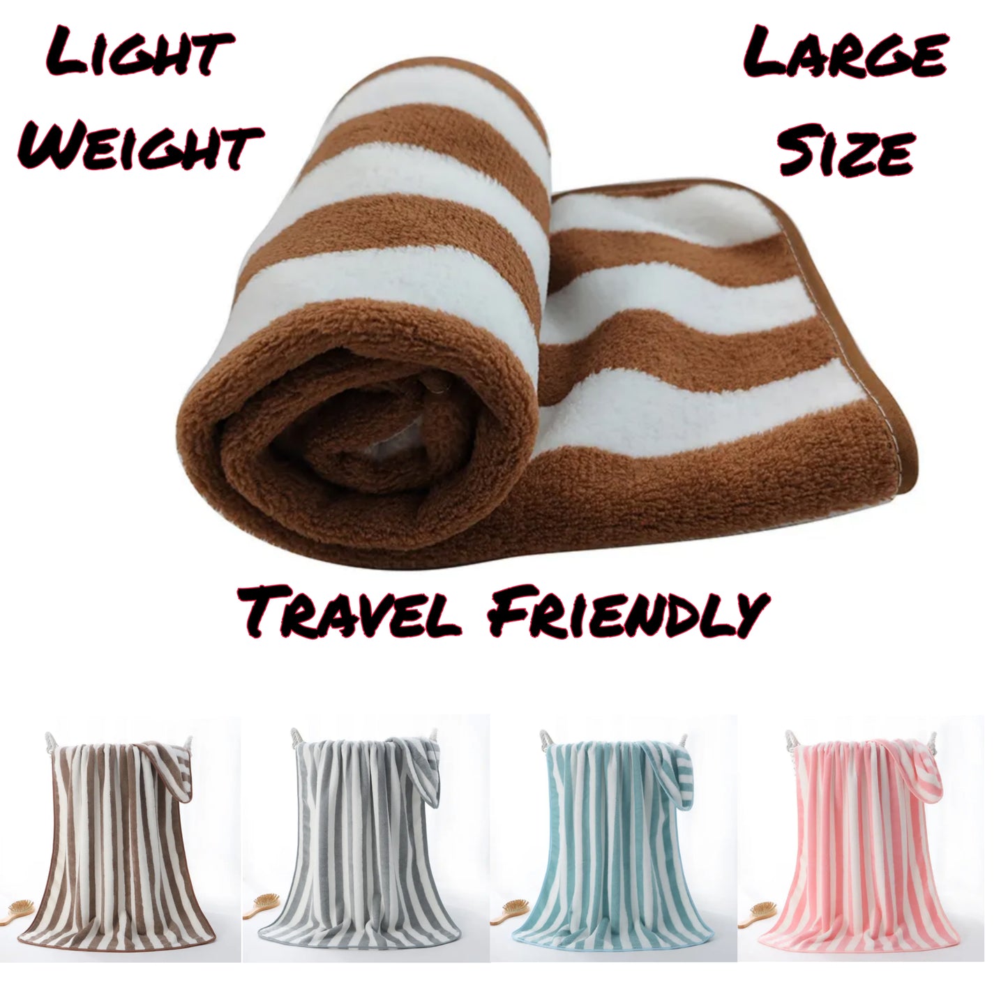 Cotton Bolls Quick Dry Microfiber Bath Towel Large Size