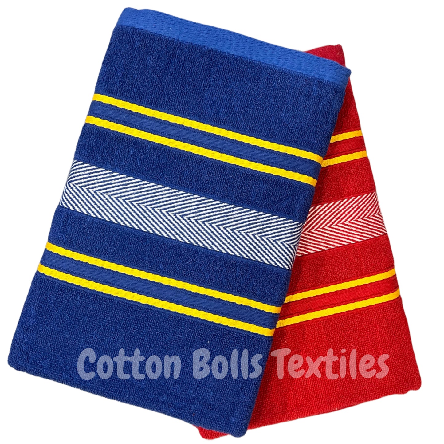 Innis Poly Cotton Bath Towel Pack Of 2 400 GSM 70x140 CM