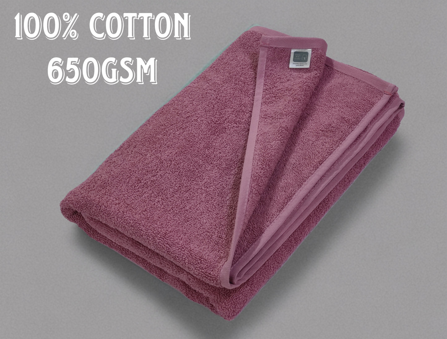 Emerald Semi Soft Bath Towel 100% Cotton 650 GSM 72x142 CM