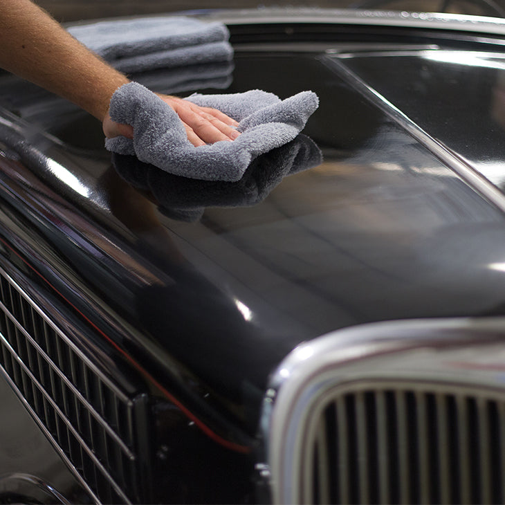 Microfiber Cleaning Cloth For Car 40x40 Cm ,300GSM Pack Of 10 Green