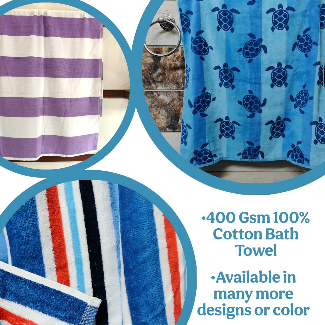 100% Cotton Bath Towel