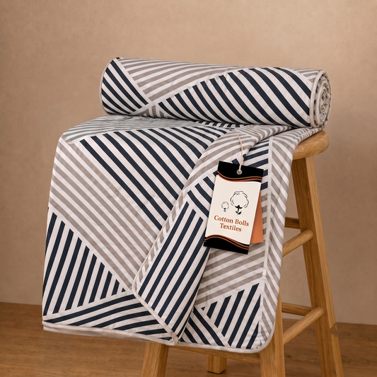 Glace Cotton Reversible Dohar – Soft, Lightweight & Breathable