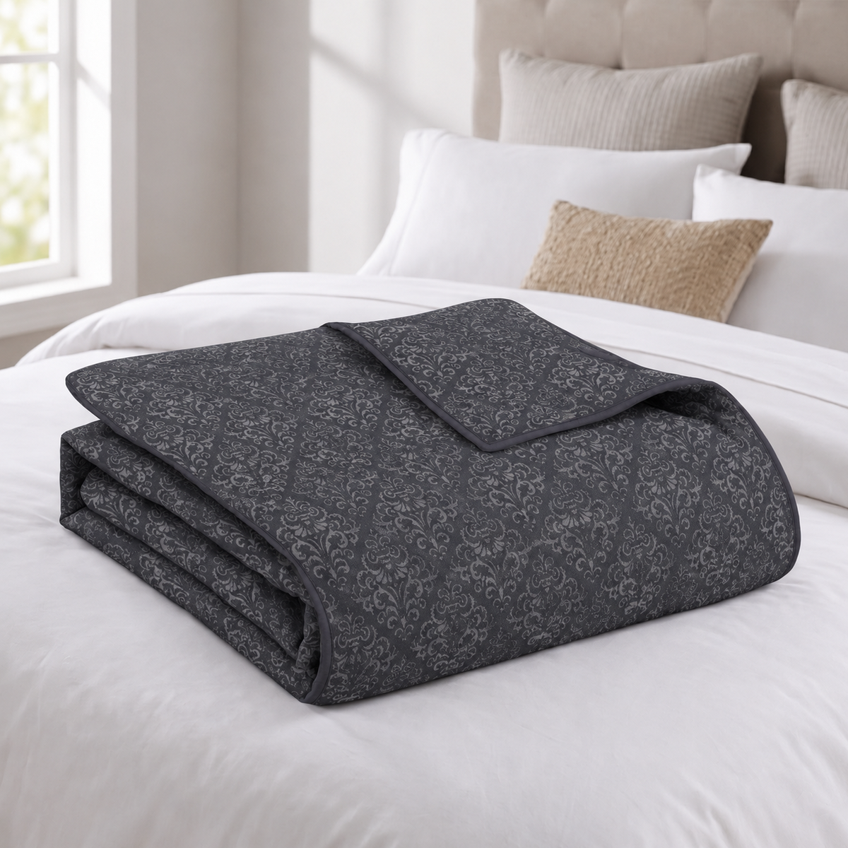 Glace Cotton Reversible Dohar – Soft, Lightweight & Breathable