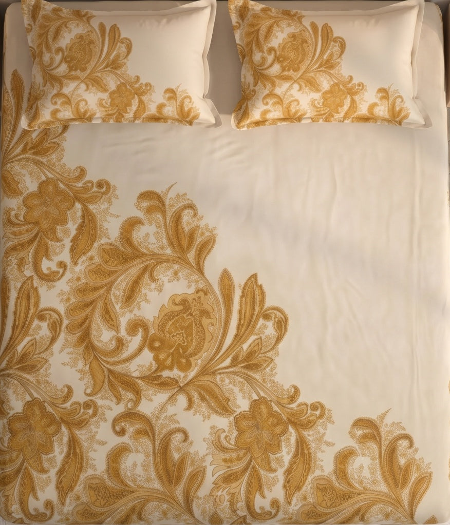 Glace Cotton Double Bedsheet with 2 Pillow Covers - Fade Resistant Soft Breathable Fabric (Copy) (Copy) (Copy) (Copy) (Copy)