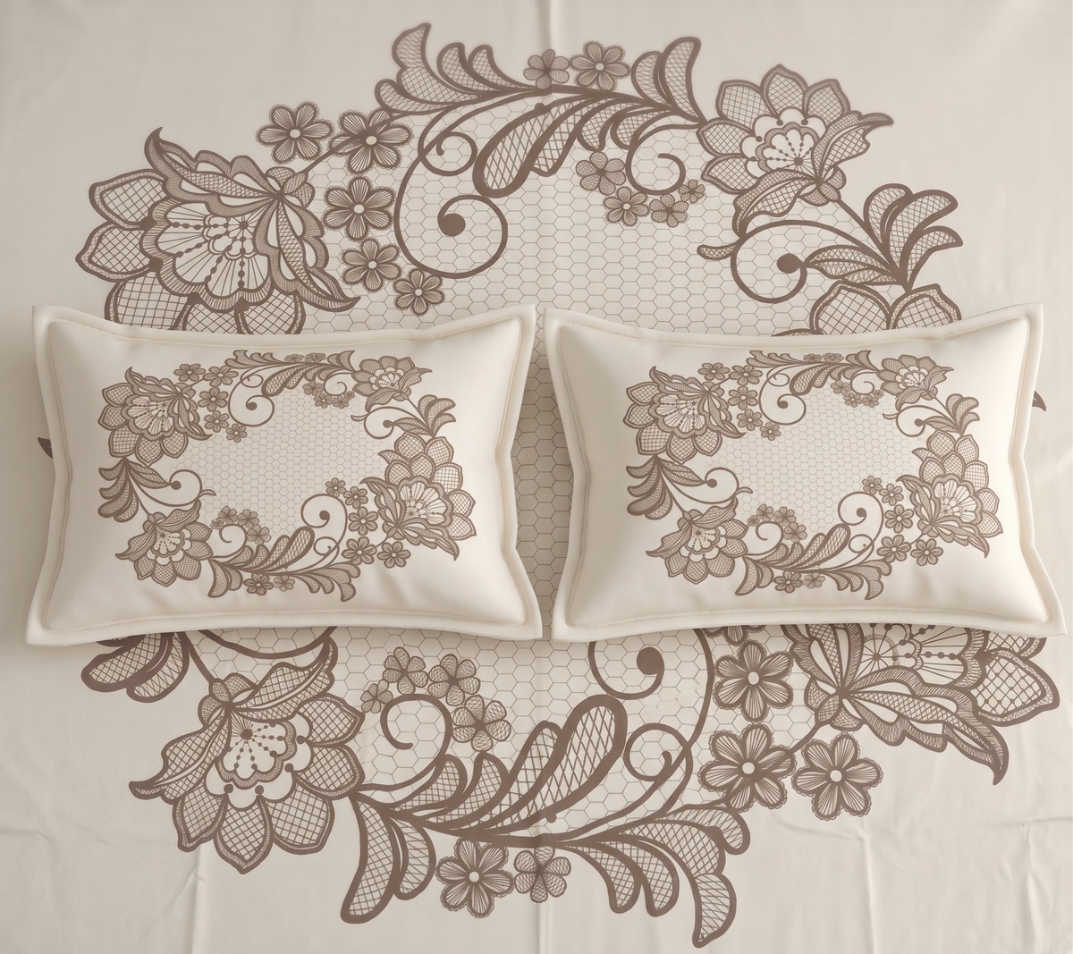 Glace Cotton Double Bedsheet with 2 Pillow Covers - Fade Resistant Soft Breathable Fabric (Copy) (Copy) (Copy)