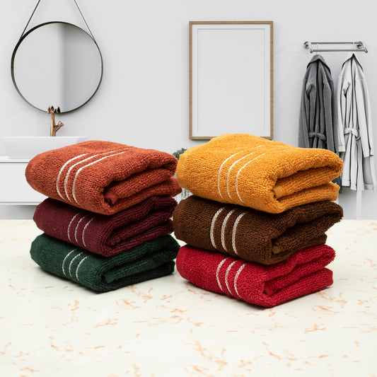 Pack of 6 Poly Cotton Kitchen Terry Towel 400 GSM 35x50 CM