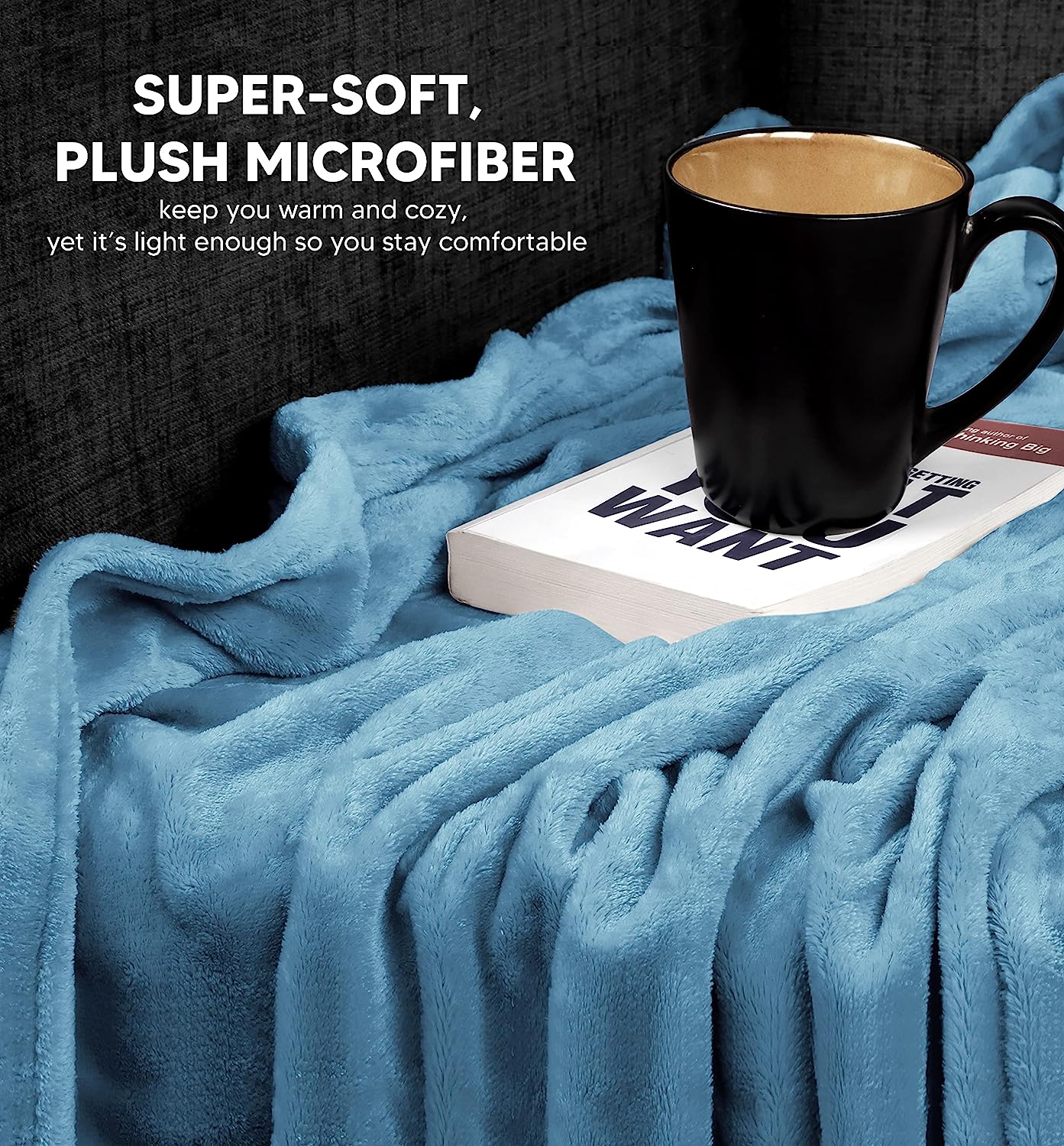 Fleece Single Flat 300 TC Solid Warm Bedsheet Pack Of 1 (Aqua)