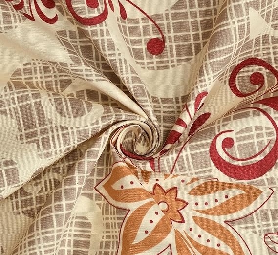 Pack of 2 Fitted King Size Bedsheet Glace Cotton with all Round Elastic 72x78x7