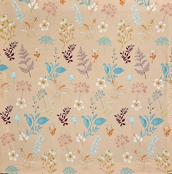 Pack of 2 Fitted King Size Bedsheet Glace Cotton with all Round Elastic 72x78x7