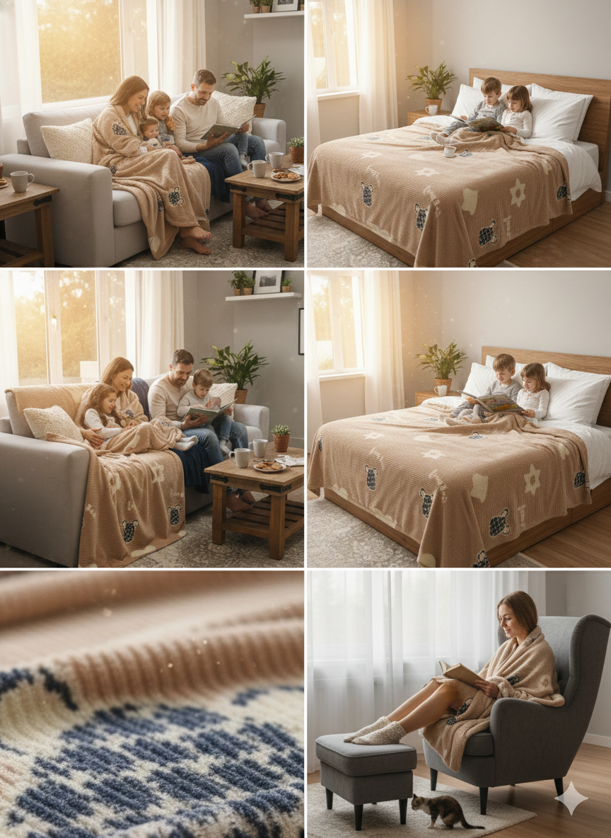 Throw Blanket / Kids Blanket 50x70 Inches