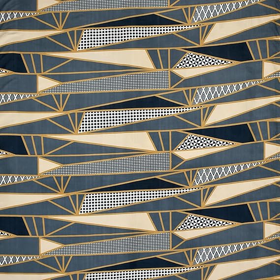 Pack of 2 Fitted King Size Bedsheet Glace Cotton with all Round Elastic 72x78x7