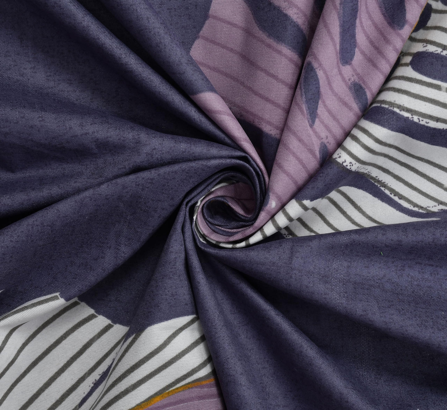 Pack of 2 Fitted King Size Bedsheet Glace Cotton with all Round Elastic 72x78x7