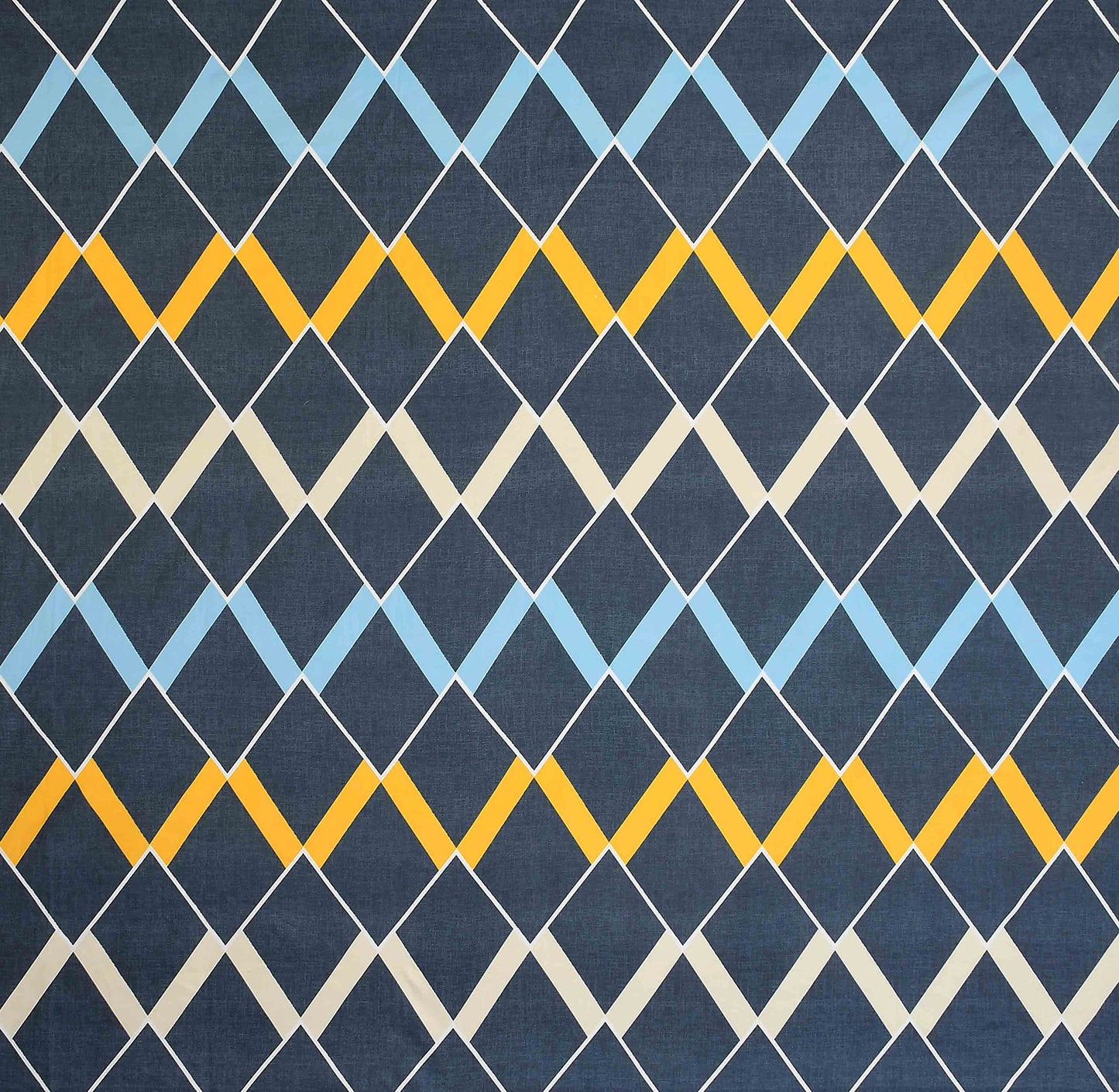 Pack of 2 Fitted King Size Bedsheet Glace Cotton with all Round Elastic 72x78x7