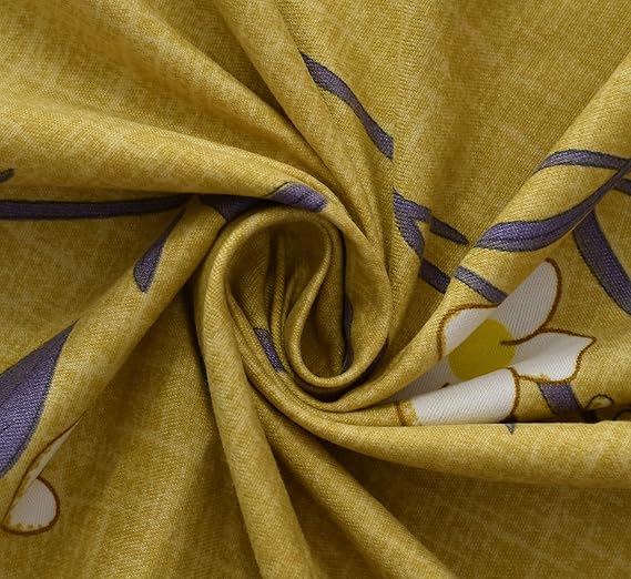 Pack of 2 Fitted King Size Bedsheet Glace Cotton with all Round Elastic 72x78x7