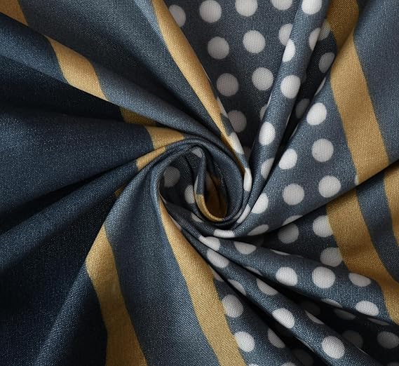 Pack of 2 Fitted King Size Bedsheet Glace Cotton with all Round Elastic 72x78x7