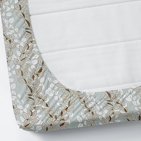 Pack of 2 Fitted King Size Bedsheet Glace Cotton with all Round Elastic 72x78x7