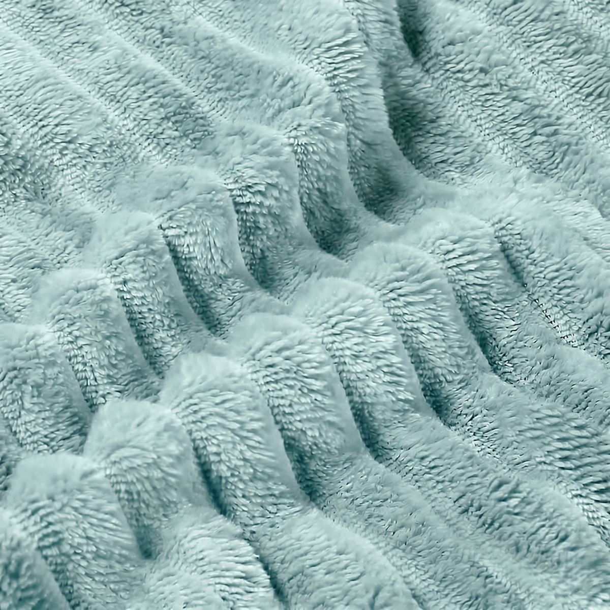 SUPER SOFT FLEECE RIBBED BLANKET ALL SEASON