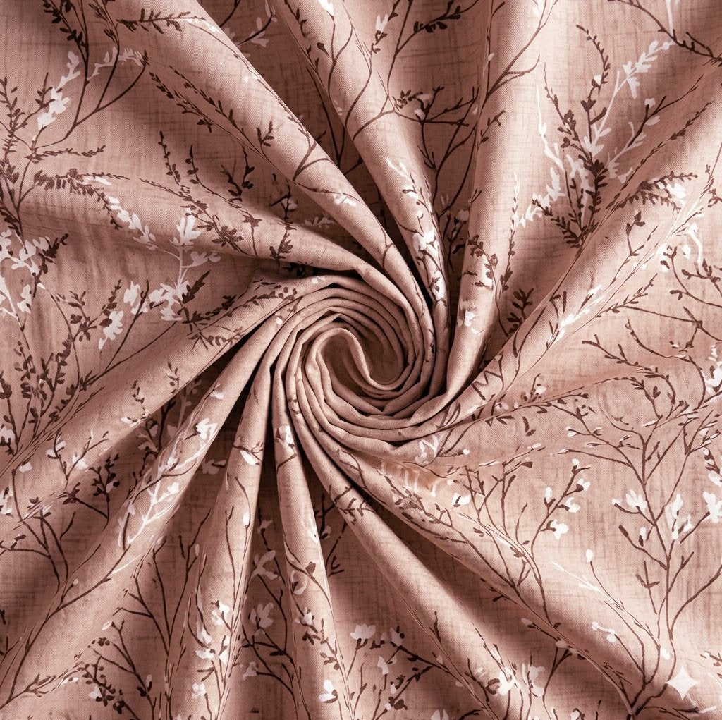 Glace Cotton Double Bedsheet with 2 Pillow Covers - Fade Resistant Soft Breathable Fabric