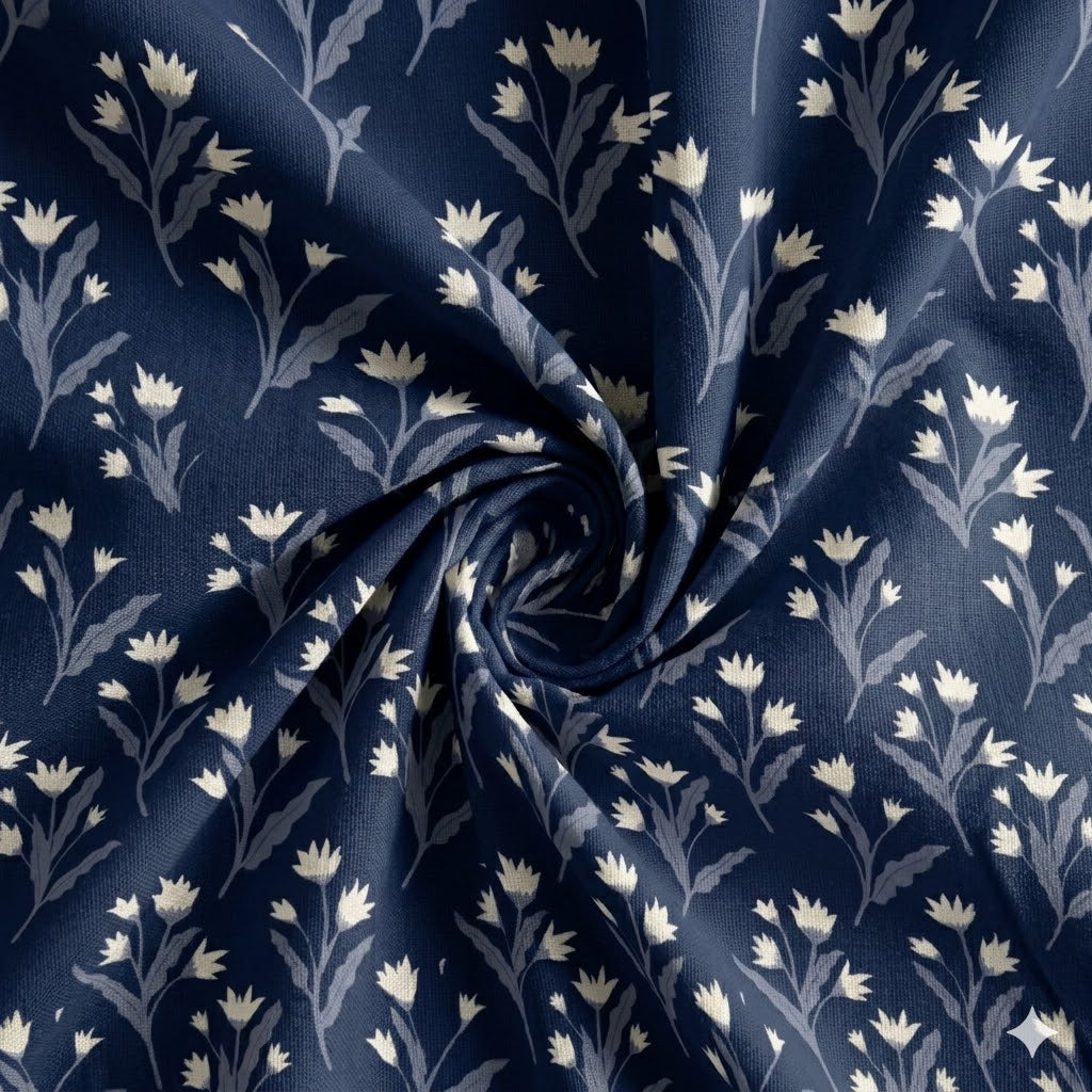 Glace Cotton Double Bedsheet with 2 Pillow Covers - Fade Resistant Soft Breathable Fabric