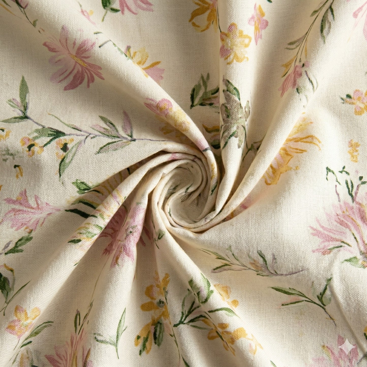 Glace Cotton Double Bedsheet with 2 Pillow Covers - Fade Resistant Soft Breathable Fabric