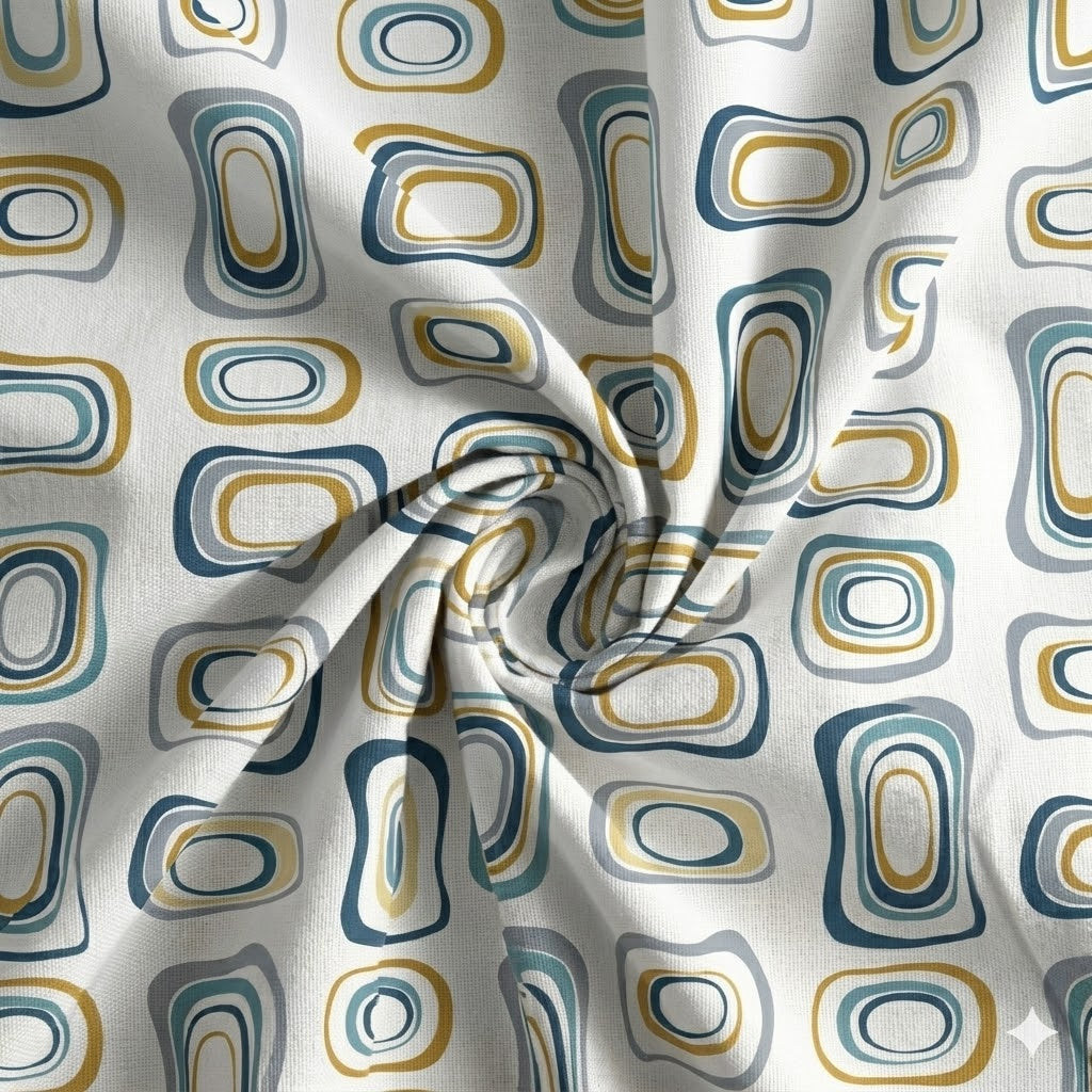 Glace Cotton Double Bedsheet with 2 Pillow Covers - Fade Resistant Soft Breathable Fabric