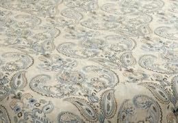 Glace Cotton Double Bedsheet with 2 Pillow Covers - Fade Resistant Soft Breathable Fabric