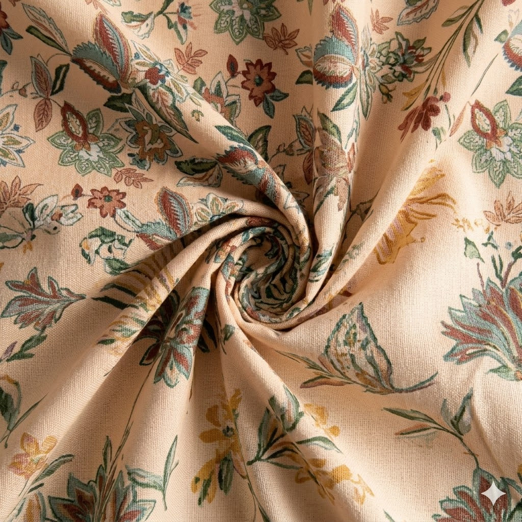 Glace Cotton Double Bedsheet with 2 Pillow Covers - Fade Resistant Soft Breathable Fabric