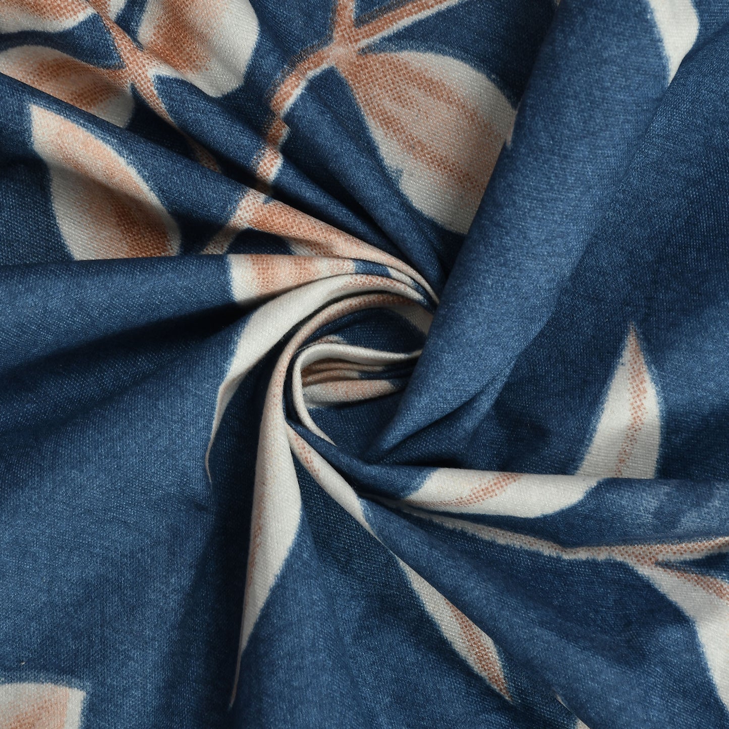 Cotton Bolls Fitted Elastic King Size Double Bedsheet