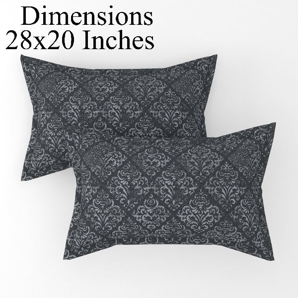 Fitted King Size Bedsheet Glace Cotton with all Round Elastic 72x78x7