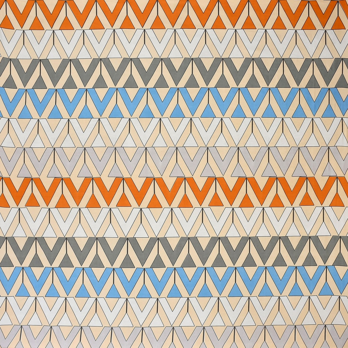 Pack of 2 Fitted King Size Bedsheet Glace Cotton with all Round Elastic 72x78x7