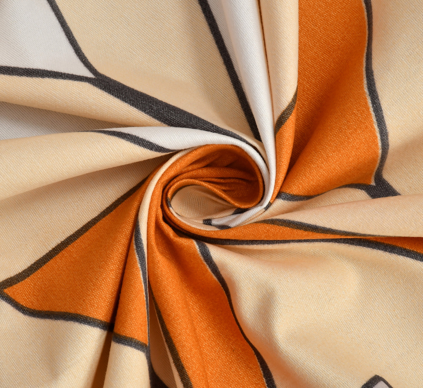 Cotton Bolls Fitted Elatic King Size Double Bedsheet