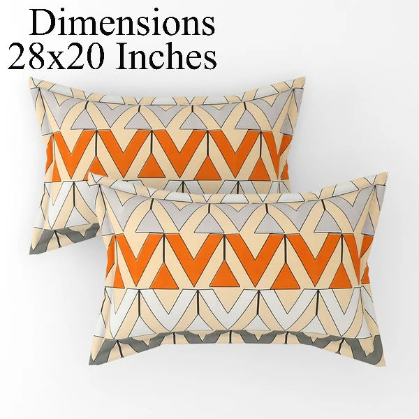 Fitted King Size Bedsheet Glace Cotton with all Round Elastic 72x78x7