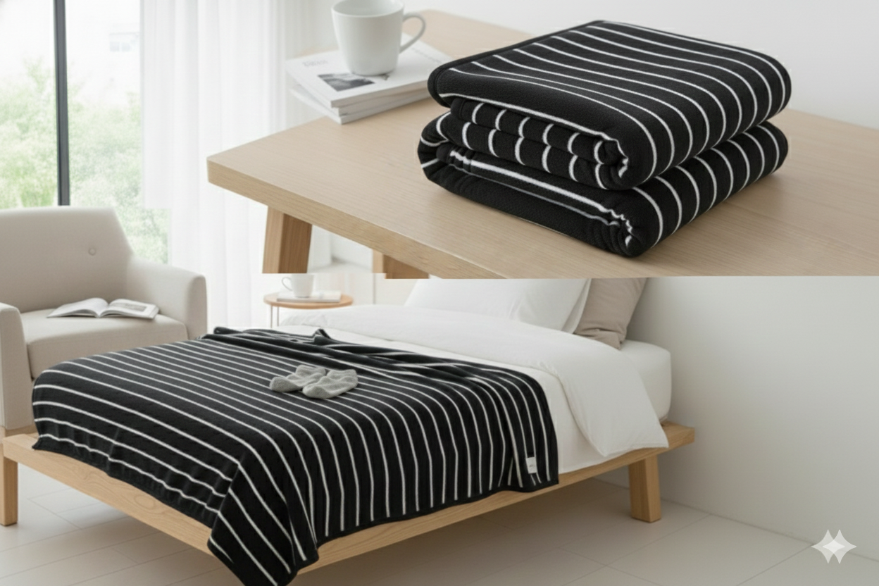 SUPER SOFT FLEECE BLANKET ALL SEASON