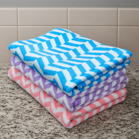 Cotton Bolls Quick Dry Microfiber Bath Towel Large Size