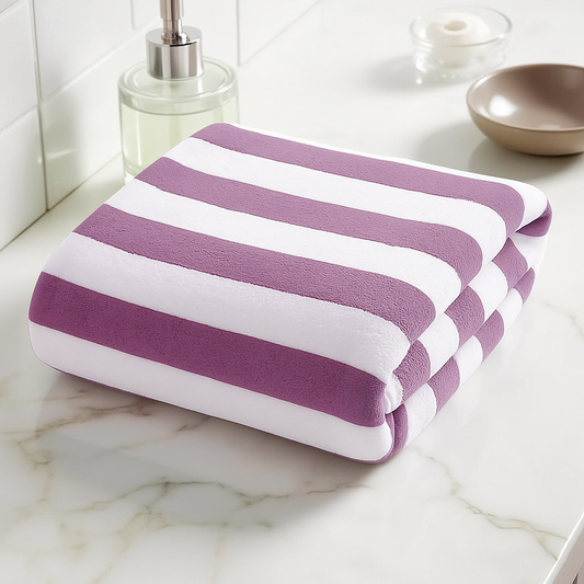Cotton Bolls Quick Dry Microfiber Bath Towel Large Size