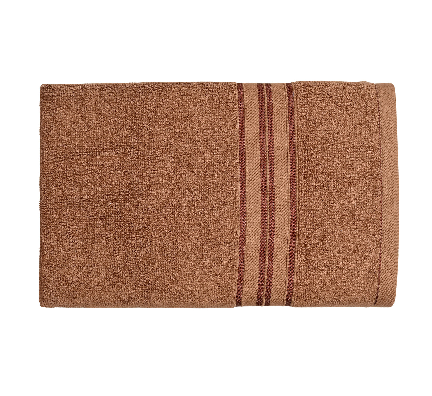 Bath Towel 100% Cotton 600 GSM Large Size 72x142 CM Coffee