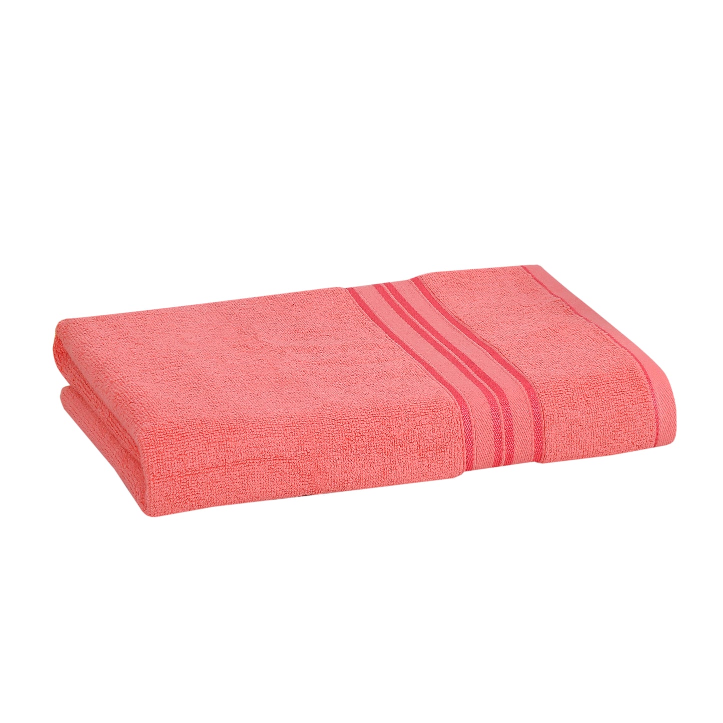 Bath Towel 100% Cotton 600 GSM Large Size 72x142 CM Peach