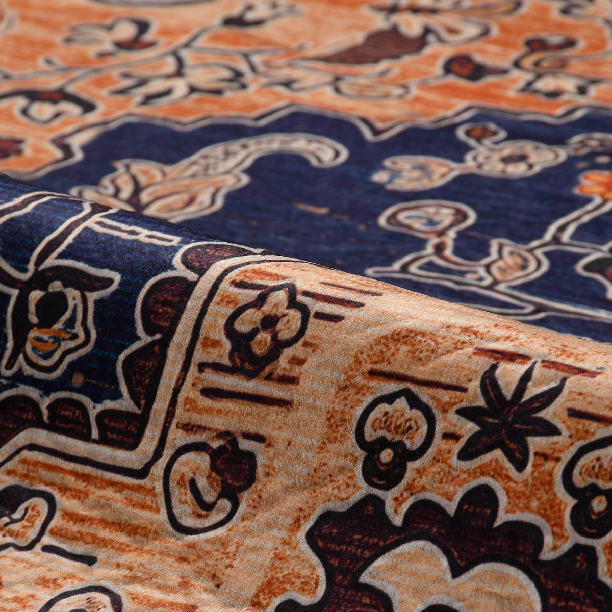 Classic Printed Room Carpet – 5×7 Feet, Foldable & Lightweight