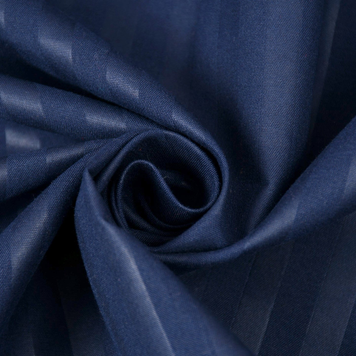 Pack of 2 Solid Stripe King Size Bedsheet Glace Cotton 90X100