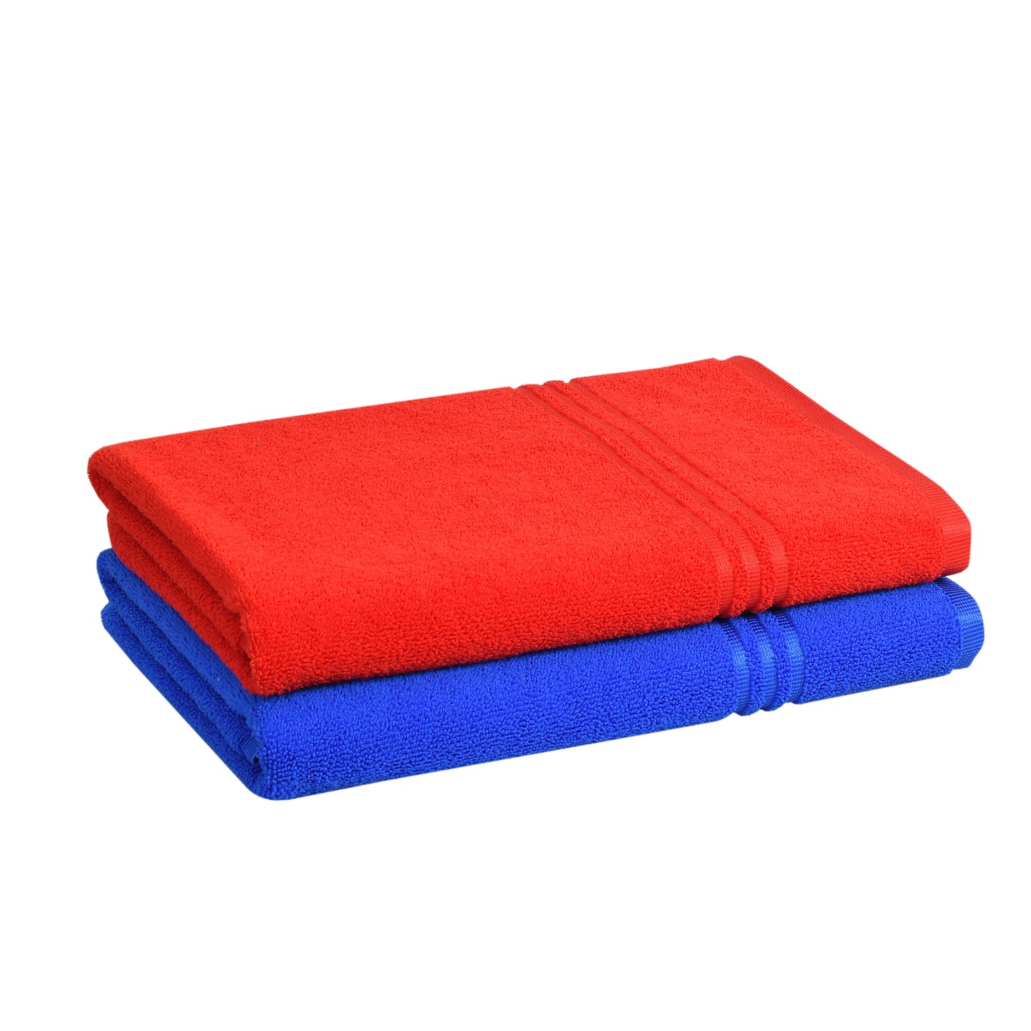 Pack of 2 Bath Towels Microfiber 70x140 CM