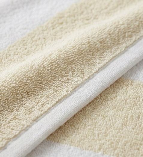 Bath Towel 100% Cotton 400 GSM Large Size 72x142 CM Beige
