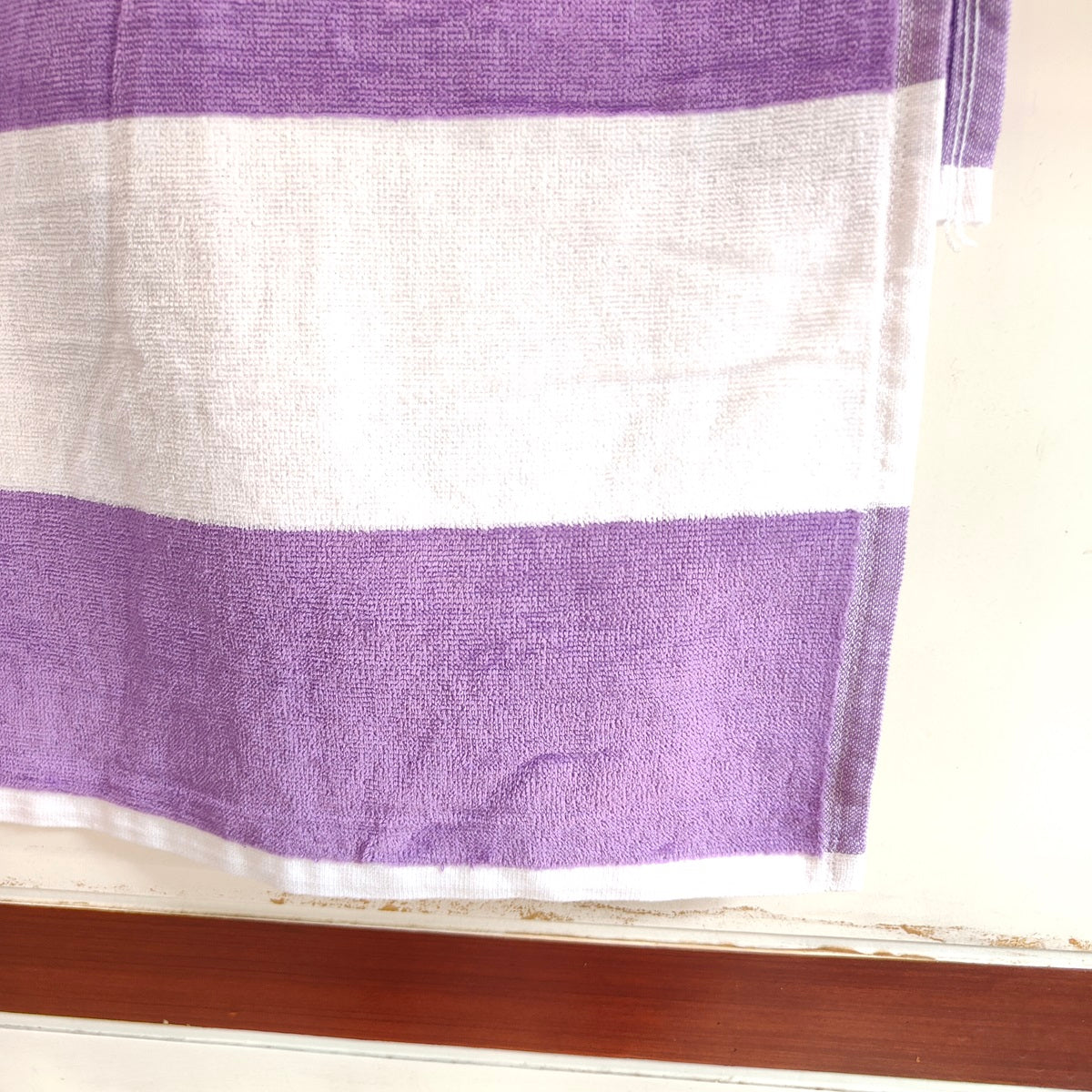 Bath Towel 100% Cotton 400 GSM Large Size 72x142 CM Purple