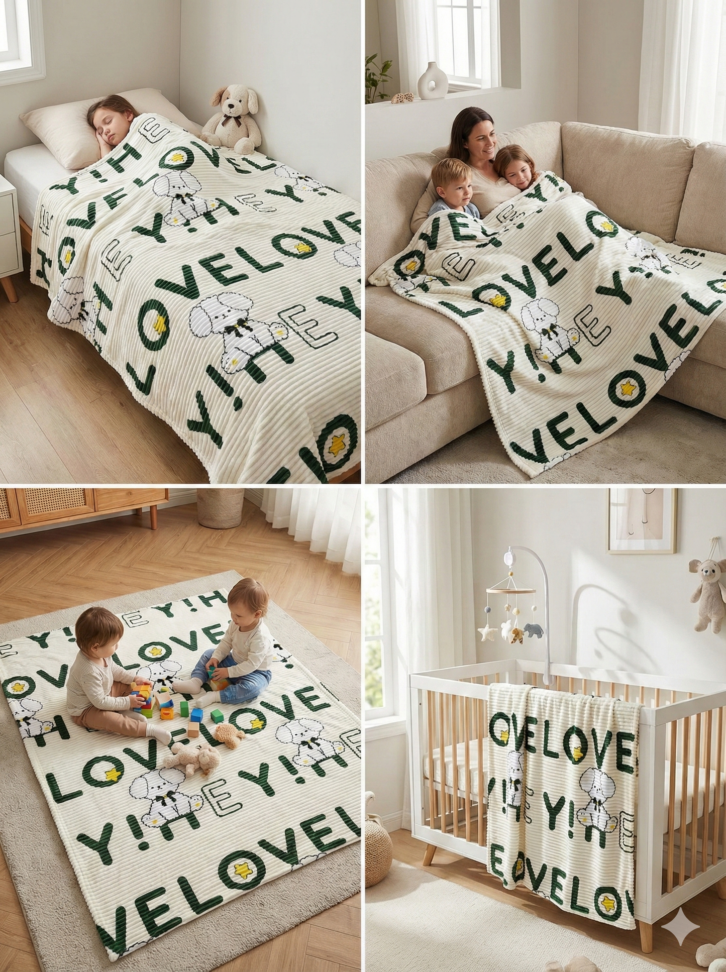 Throw Blanket / Kids Blanket 50x70 Inches