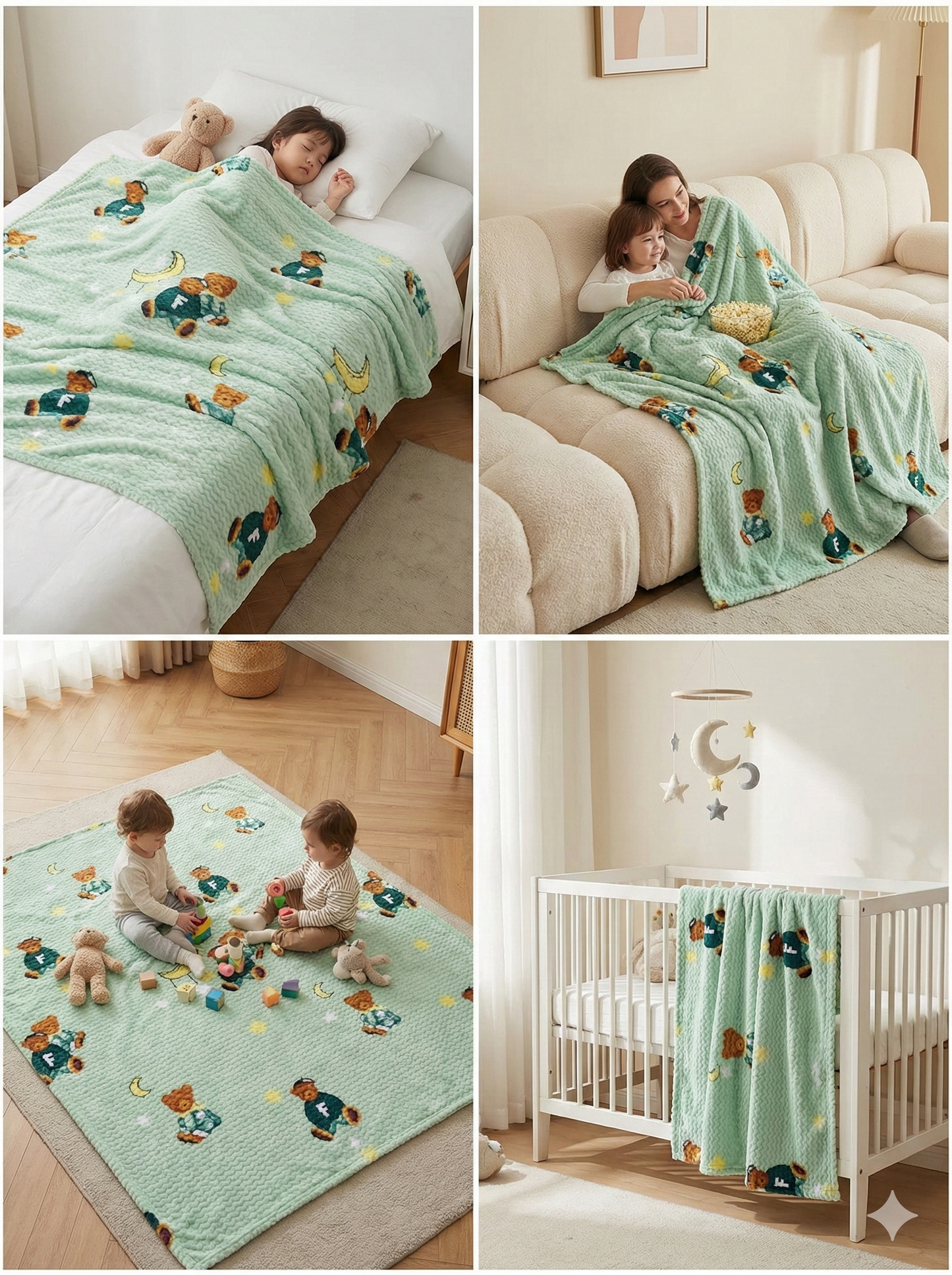 Throw Blanket / Kids Blanket 50x70 Inches